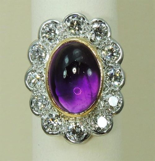 Amethyst Ring - Joanna Thomson Jewellery, Peebles, Scotland